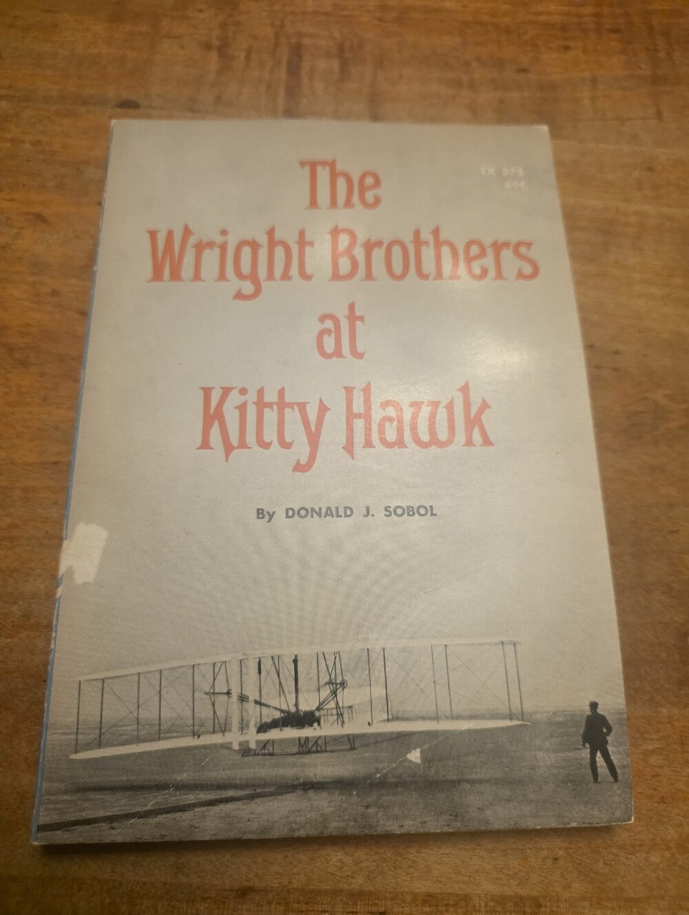 The Wright Brothers at Kitty Hawk Vintage Softcover - Red Text